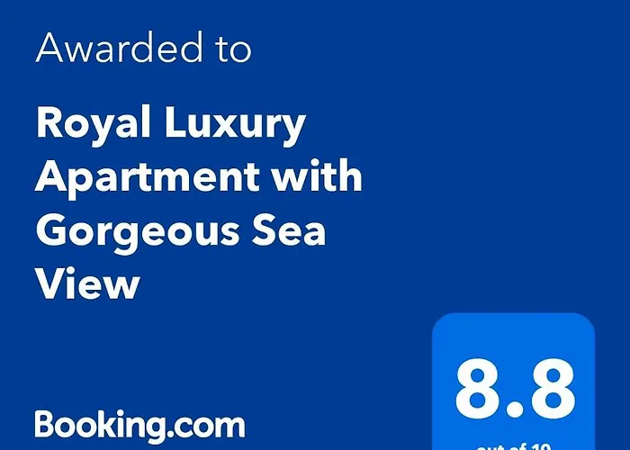 Royal Luxury Apartment With Gorgeous Sea View